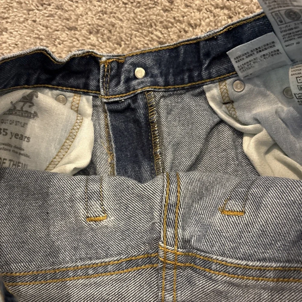 Levis 505 Jeans Mens 36x29 Regular Straight Cowboy Rodeo Ranch Farm Western